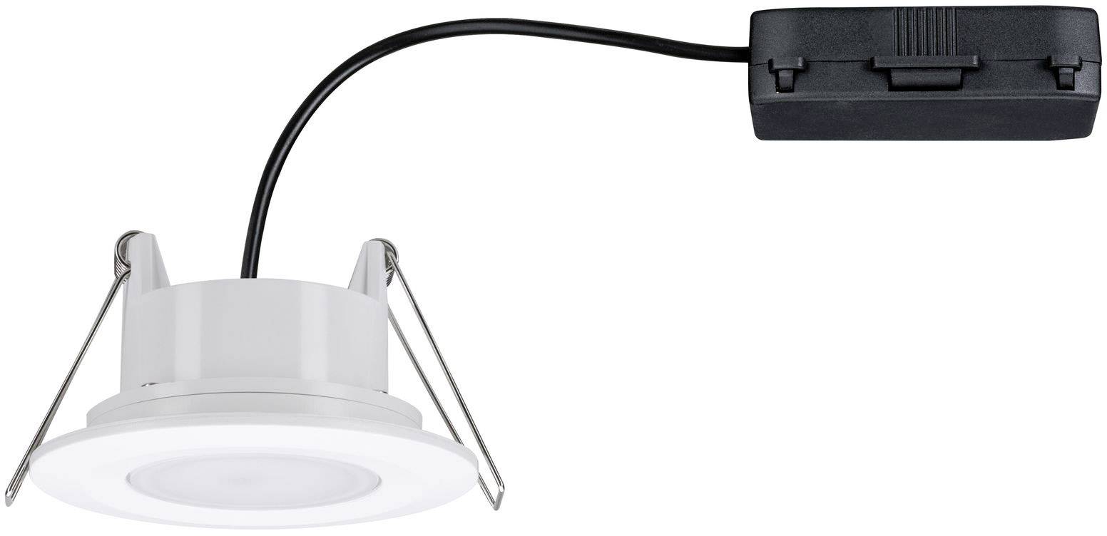 Paulmann Calla Spot LED encastrable pour salle de bains 6.5 W IP65 blanc mat