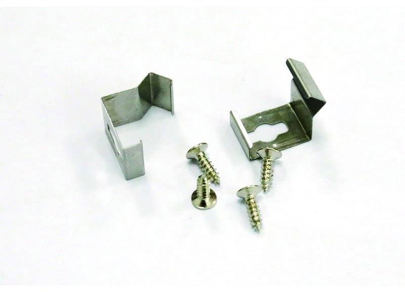 LEDmaxx LCV13 LEDconnect Clips de fixation (90°) jeu de 2 acier inoxydable