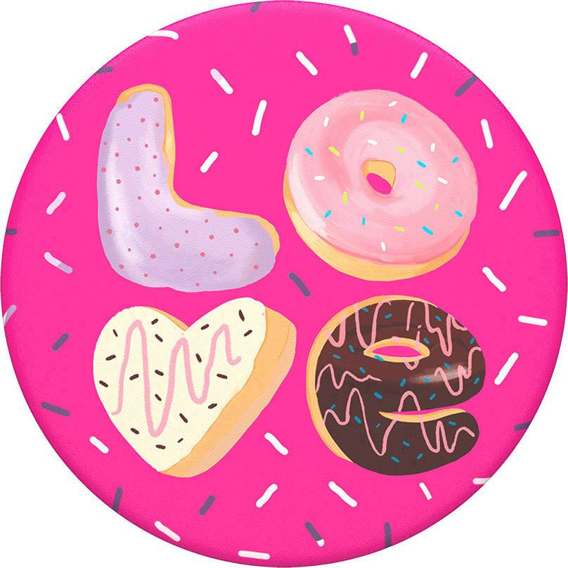 POPSOCKETS Love Donut Support pour téléphone portable rose