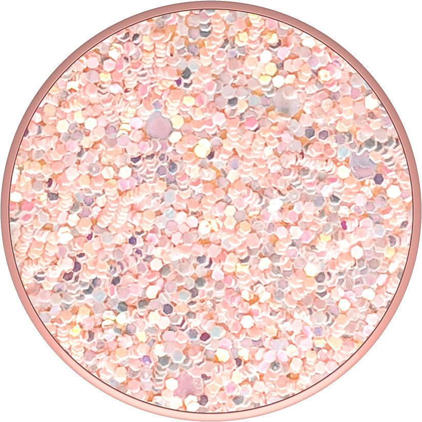 POPSOCKETS Sparkle Rose Support pour téléphone portable rose, effet scintillant
