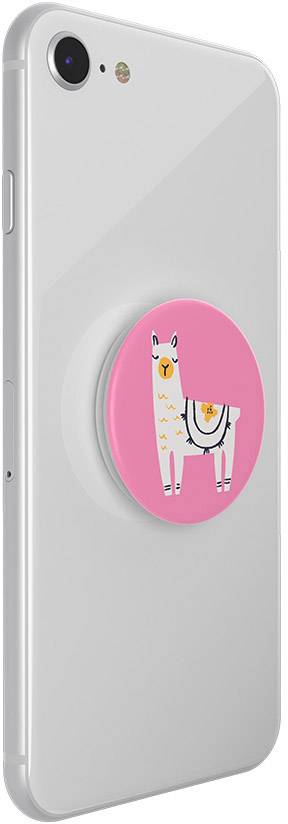 POPSOCKETS Llama Glama Support pour téléphone portable rose