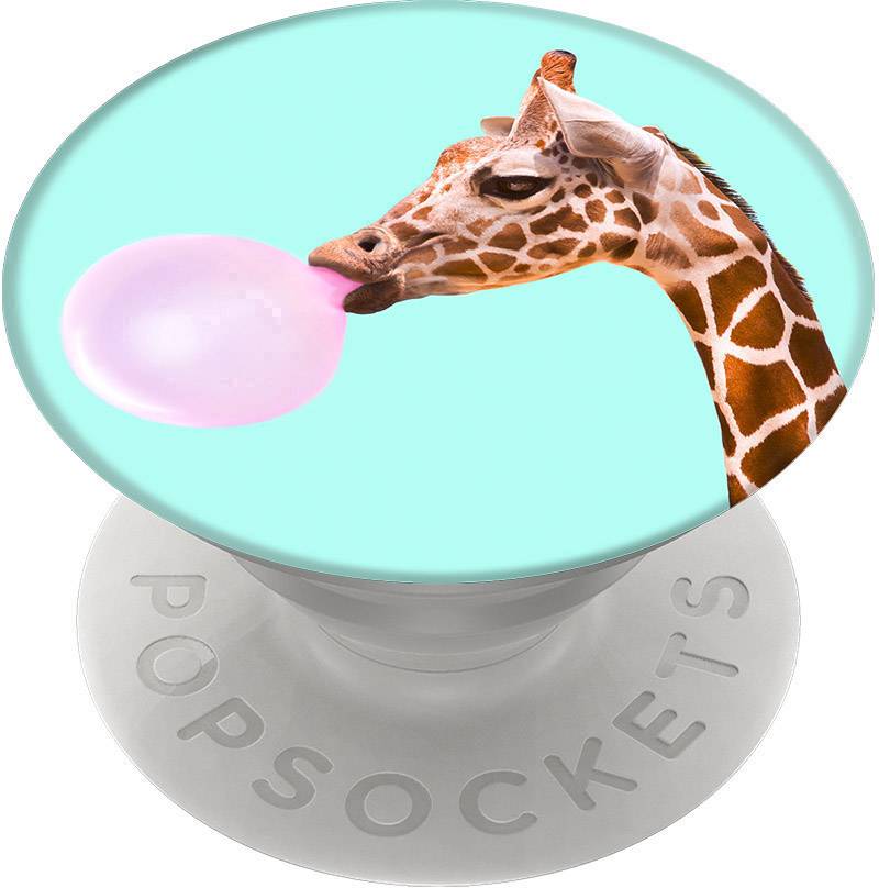 POPSOCKETS Bubblegum Giraffe Support pour téléphone portable