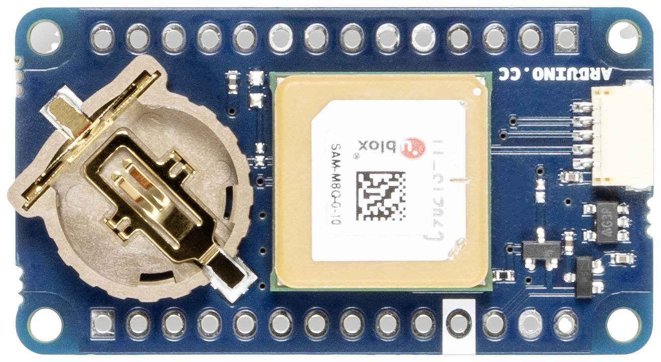 Arduino ASX00017 MKR GPS Carte de réception GPS Convient pour (kits de développement): Arduino