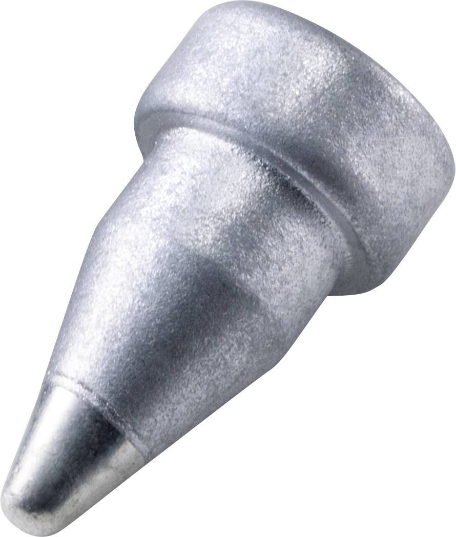 Embout de soudure en argent, forme conique, adapté aux soudures précises en électronique ou pour les travaux de petite métallurgie.