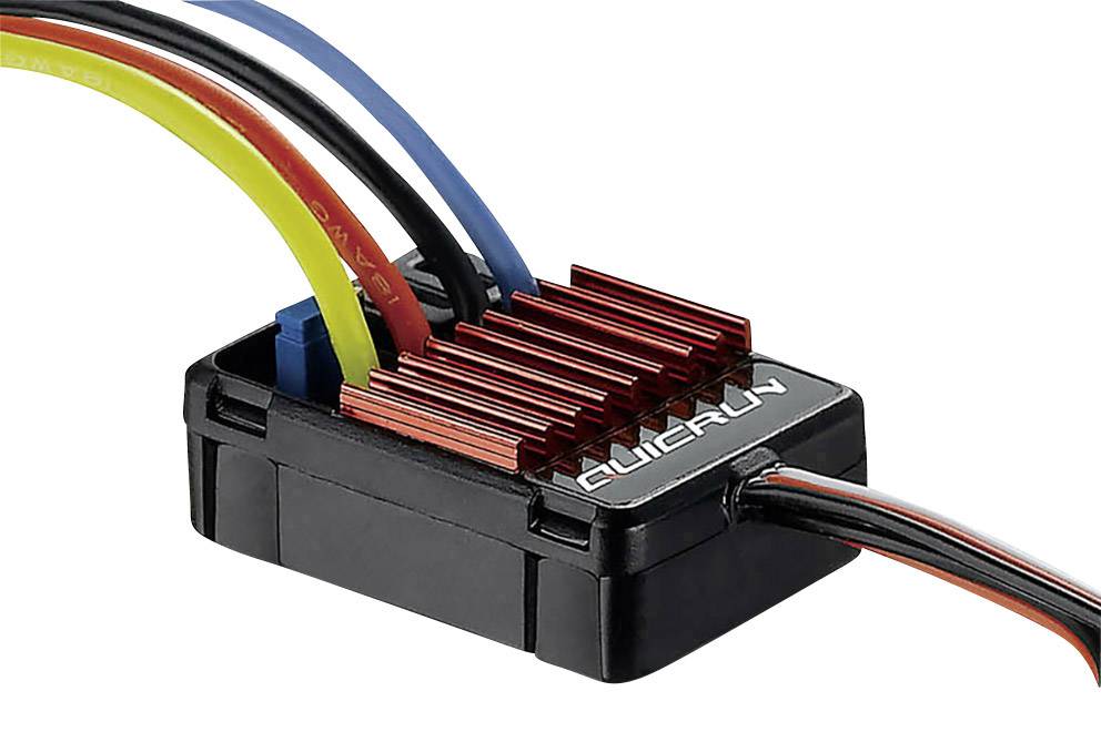 Hobbywing QuicRun 1625 Régulateur de vitesse brushed de voiture Charge admissible (max.): 100 A
