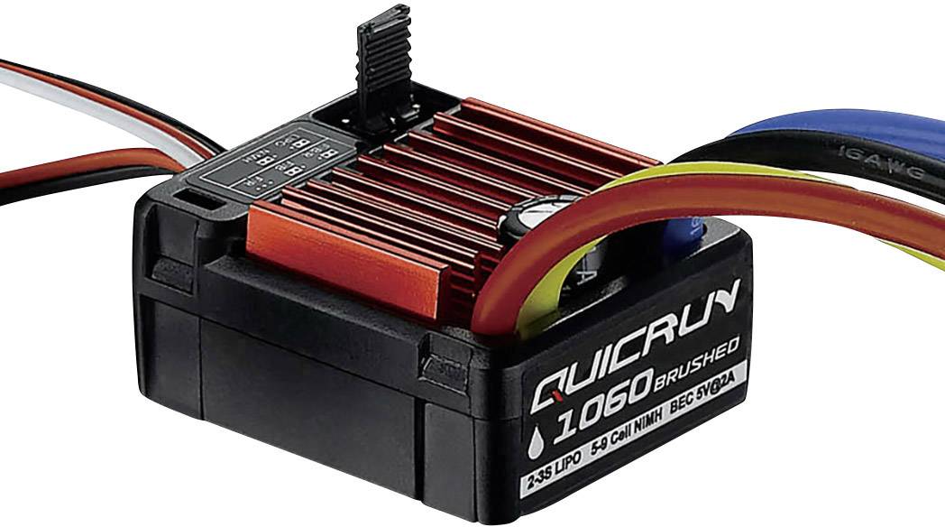 Hobbywing QuicRun 1060 60A Régulateur de vitesse brushed de voiture