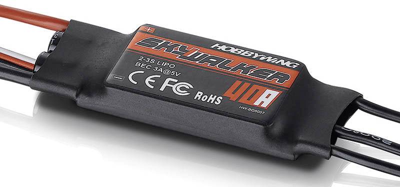Hobbywing Skywalker 40A Régulateur brushless pour avion Charge admissible (max.): 55 A
