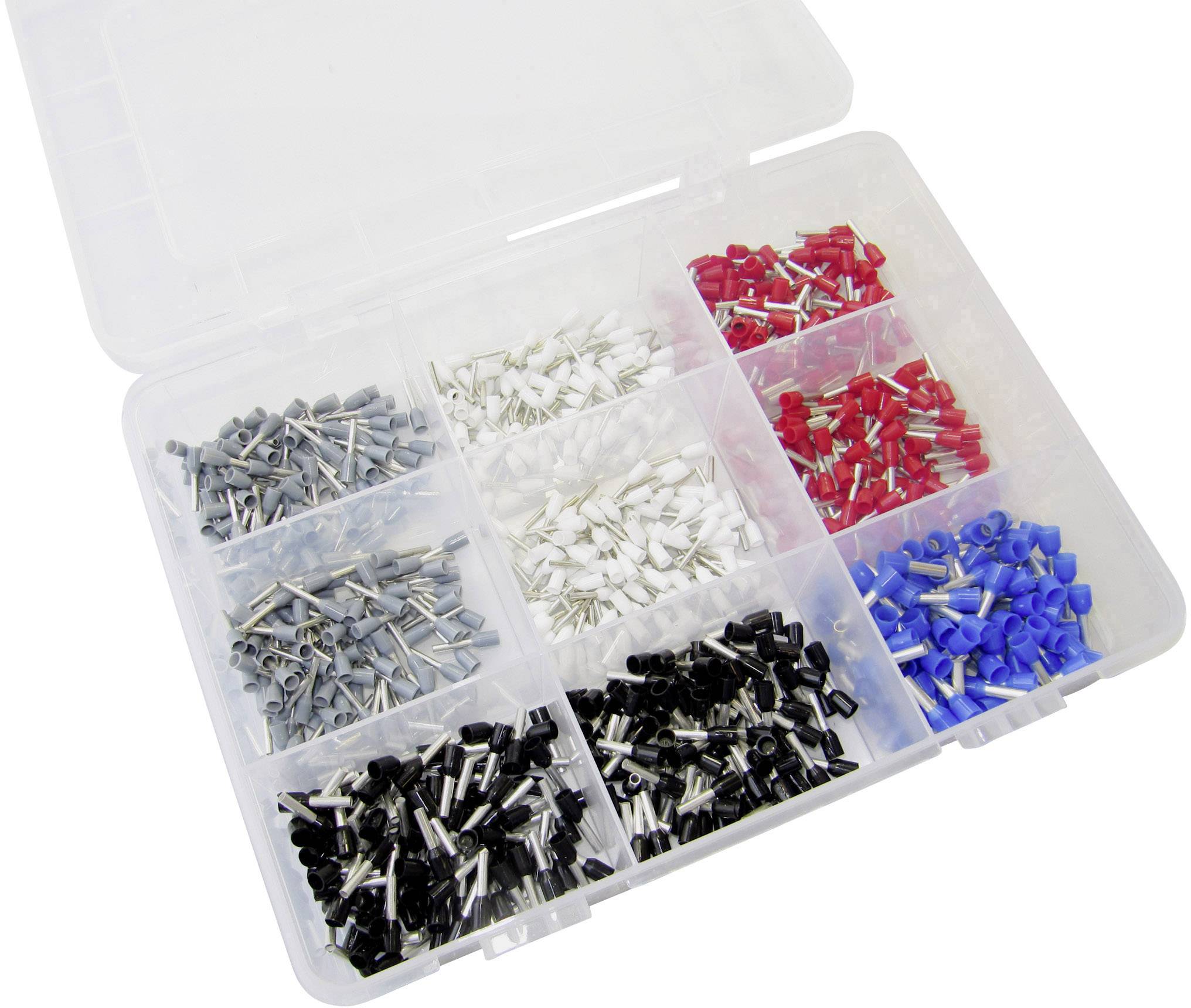 WKK 6299 Assortiment d'embouts simples 0.5 mm², 2.5 mm² partiellement isolé 1 pc(s)