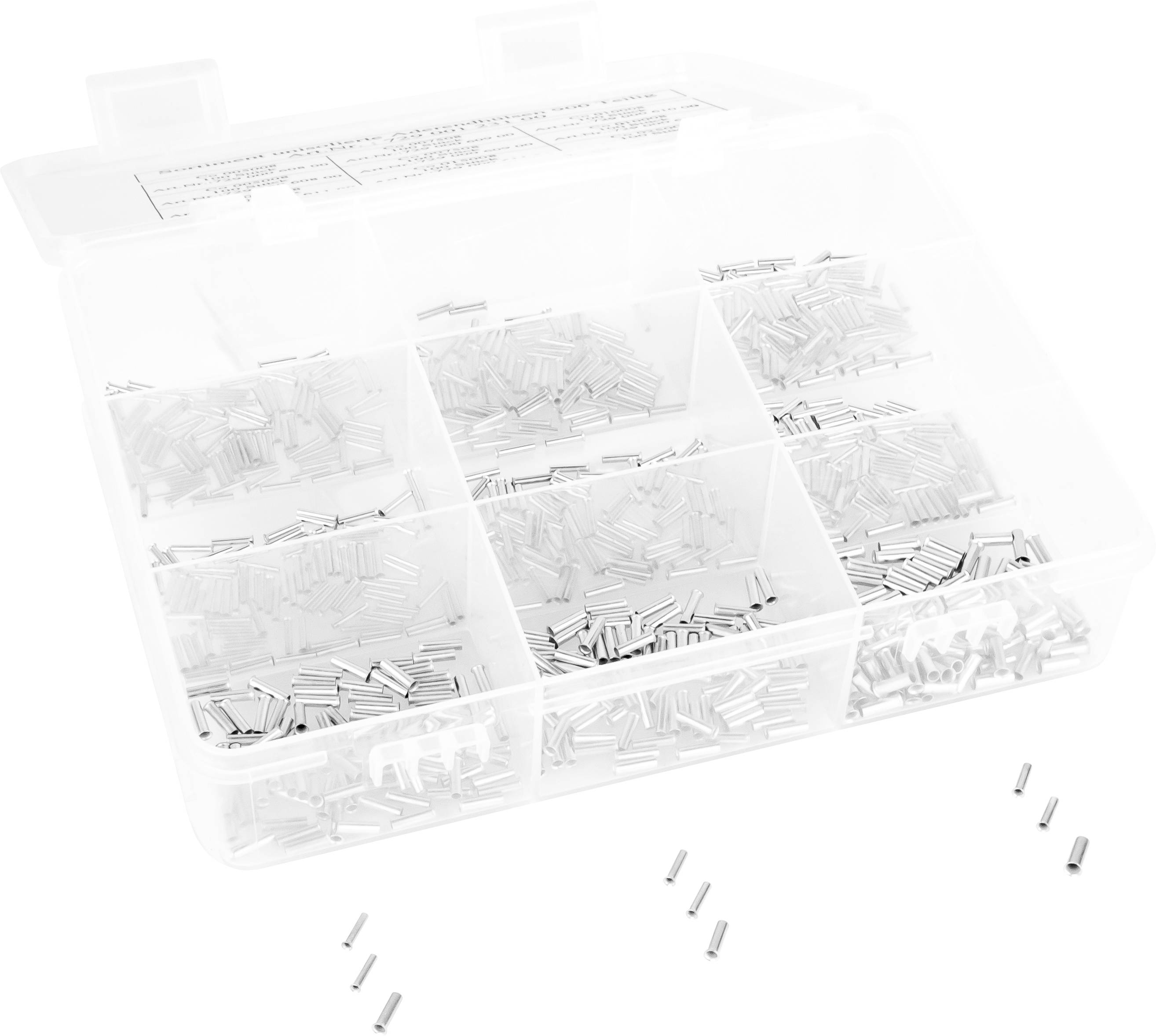 WKK 6293 Assortiment d'embouts simples 0.5 mm², 2.5 mm² non isolé 1 pc(s)