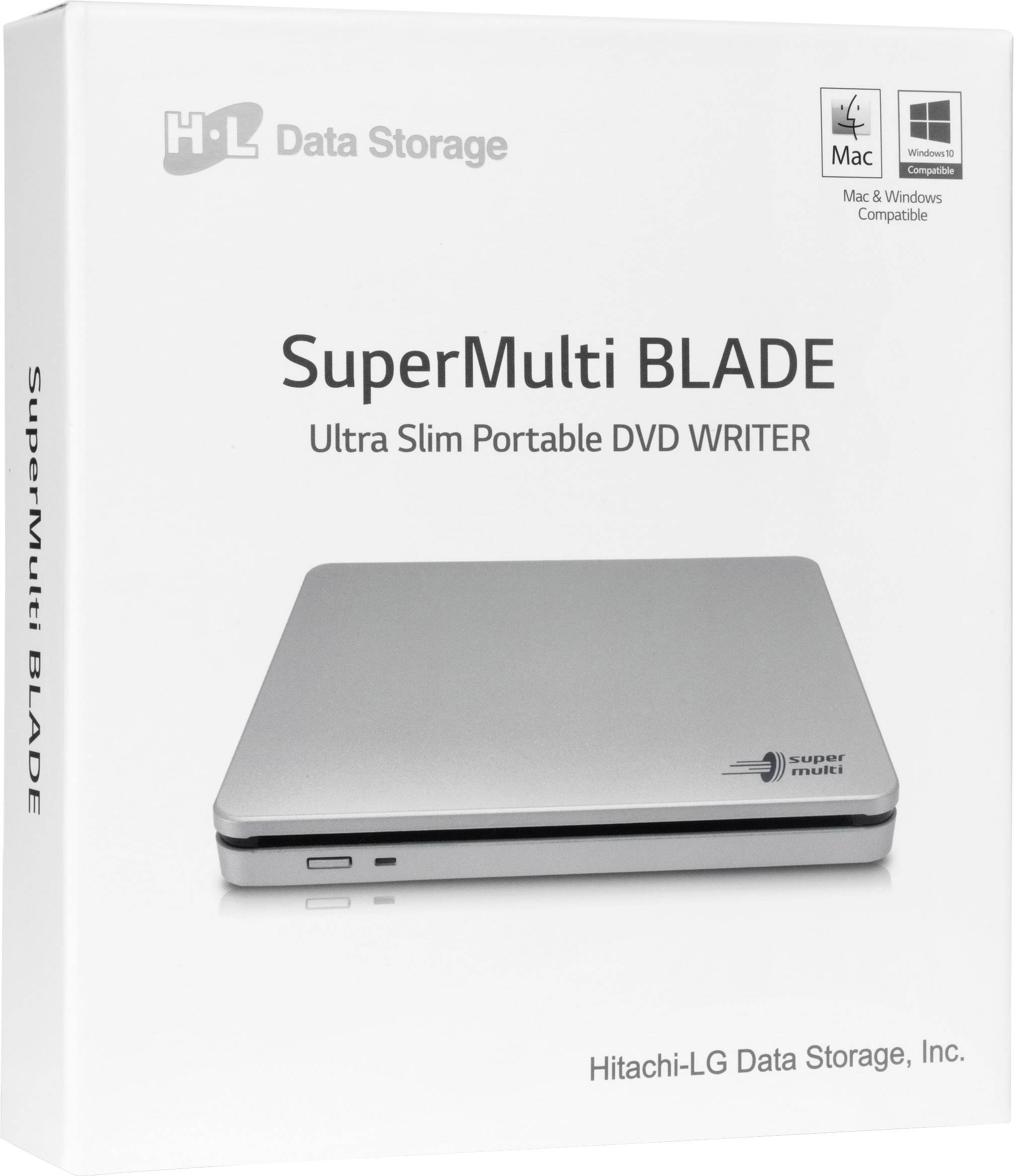 HL Data Storage GP70NS50.AHLE10B Graveur DVD externe au détail USB 2.0 argent