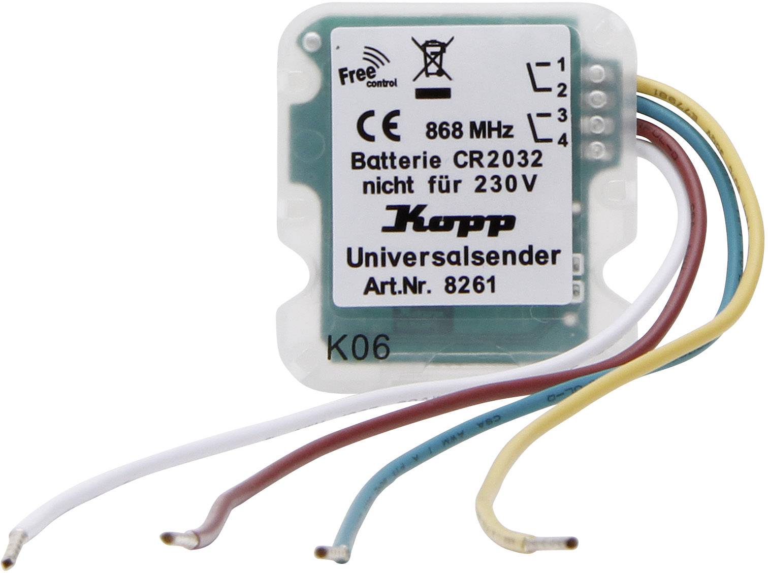 Kopp Free Control3.0 2 canaux;Émetteur;Free Control 3.0