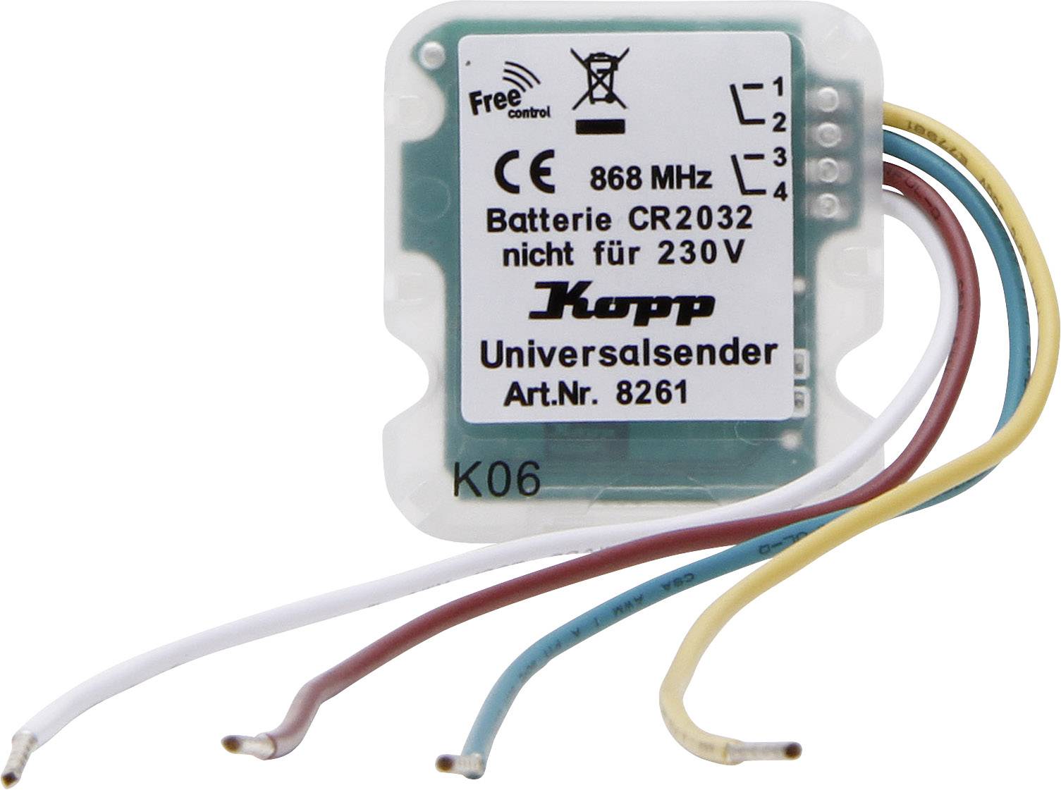 Kopp Free Control3.0 2 canaux;Émetteur;Free Control 3.0