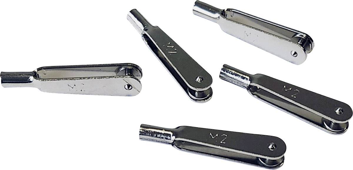 Famotec Acier à ressort Tête de chape avec filetage intérieur M2 5 pc(s)