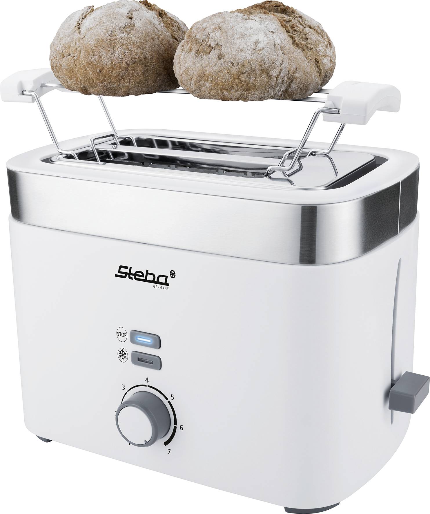 Steba TO 10 Grille-pain blanc