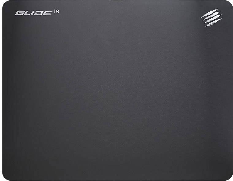 MadCatz G.L.I.D.E. 19 Tapis de souris de gaming noir, rouge