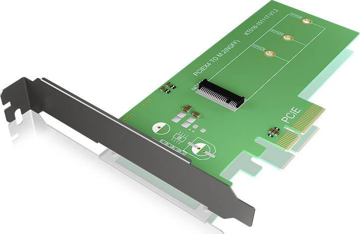 ICY BOX IB-PCI208 1 port Contrôleur M.2 PCIe x4 convient pour (SSD): M.2 PCIe NVMe SSD
