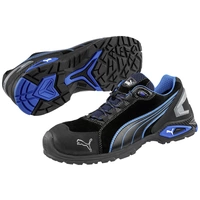 PUMA Rio Black Low 642750-42 Chaussures de sécurité S3 Pointure (EU): 42 noir, bleu 1 pc(s) PUMA Rio Black Low 642750-42 Chaussures de sécurité S3 Pointure (EU): 42 noir, bleu 1 pc(s)
