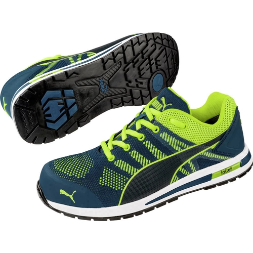 PUMA Elevate Knit Green Low 643170-42 Chaussures de sécurité S1P Pointure (EU): 42 vert, jaune 1 pc(s) PUMA Elevate Knit Green Low 643170-42 Chaussures de sécurité S1P Pointure (EU): 42 vert, jaune 1 pc(s)