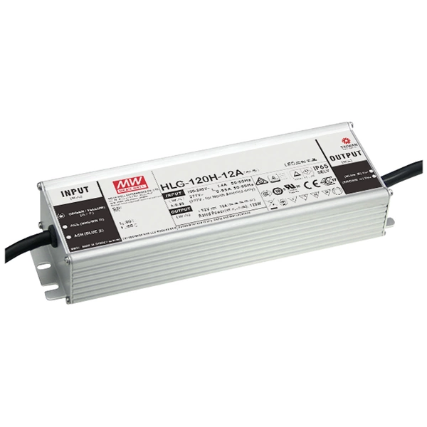 MW Mean Well HLG-120H-24AB Driver de LED à tension constante 120 W 2.5 - 5 A 22 - 27 V/DC dimmable, fonction dimmeur 3 en MW Mean Well HLG-120H-24AB Driver de LED à tension constante 120 W 2.5 - 5 A 22 - 27 V/DC dimmable, fonction dimmeur 3 en