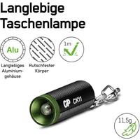 GP Discovery CK11 LED Lampe porte-clés à pile(s) 10 lm 5 h 11.5 g GP Discovery CK11 LED Lampe porte-clés à pile(s) 10 lm 5 h 11.5 g