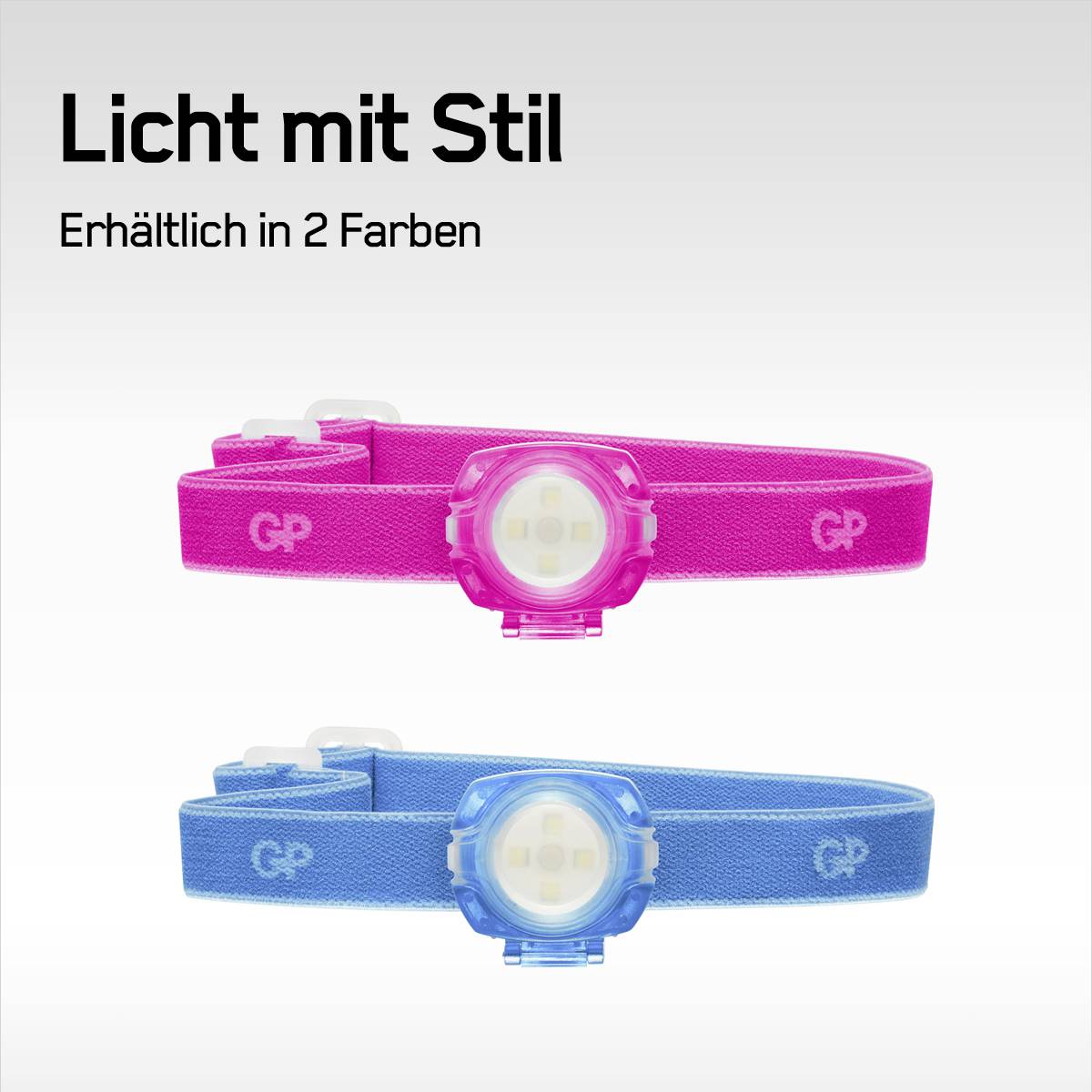 Lampe frontale LED GP Discovery GPDISHLCH31BL447 à pile(s) 40 lm 6 h GPDISHLCH31BL447