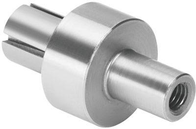 Boulon métallique et roulement, cylindrique, en acier inoxydable, illustrant un composant de fraisage ou de montage pour la construction mécanique ou la conception.