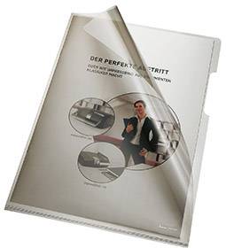 Bene Pochette transparente DIN A4 PVC dur 0.15 mm gris 205000GR 100 pc(s)