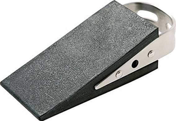 ALCO Butoir de porte 2854 caoutchouc, acier inoxydable