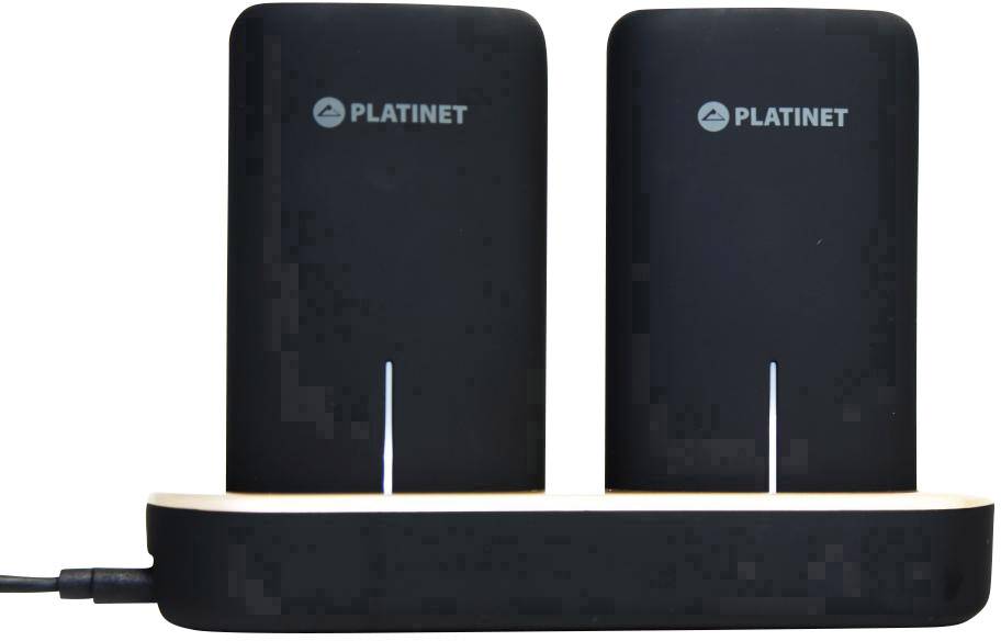 Platinet double Powerbank (Zusatzakku) Li-Ion 10000 mAh PMPB5DB