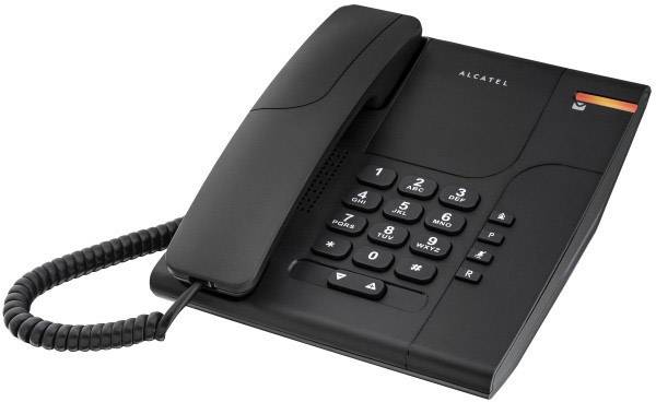 Alcatel Temporis 180 Noir Téléphone filaire noir
