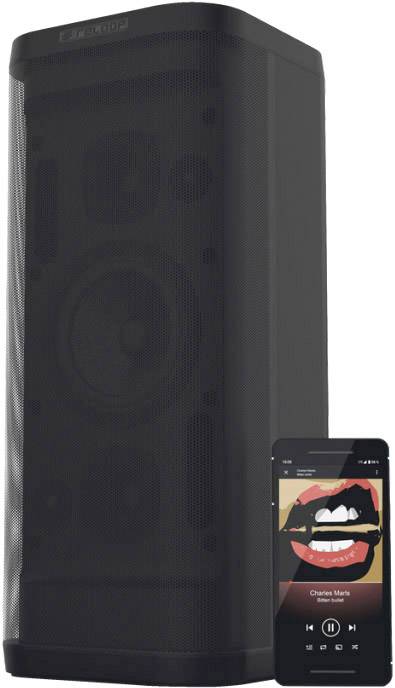 Reloop Groove Blaster Enceinte Bluetooth AUX, NFC, USB noir