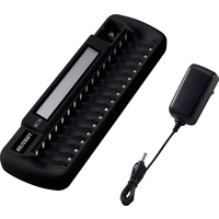 Chargeur de piles rondes VOLTCRAFT BC16 NiMH, Li-ion LR6 (AA), LR03 (AAA), 6LR61 (9 V) Chargeur de piles rondes VOLTCRAFT BC16 NiMH, Li-ion LR6 (AA), LR03 (AAA), 6LR61 (9 V)