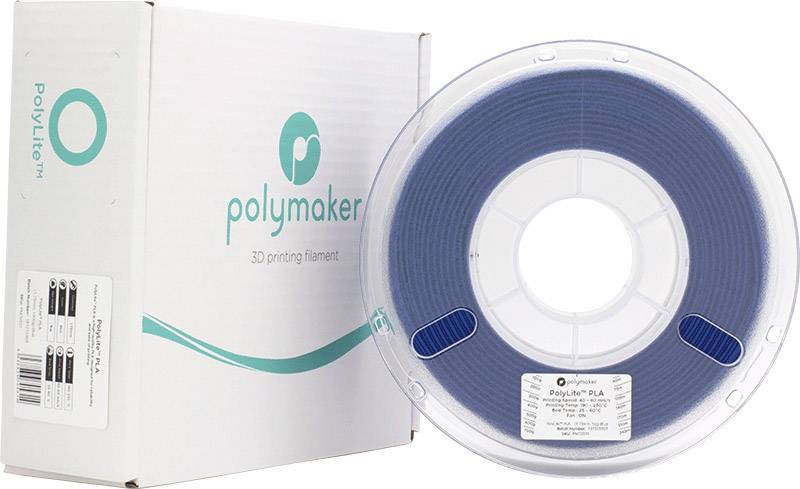 Polymaker 70532 Filament PLA 2.85 mm 1 kg bleu PolyLite 1 pc(s)