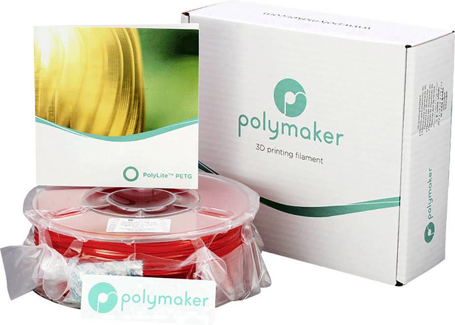 Polymaker 70644 Filament PETG 2.85 mm 1 kg rouge PolyLite 1 pc(s)