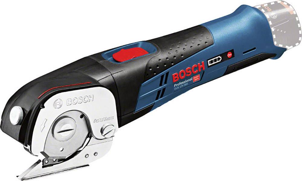 Bosch Professional Cisaille universelle sans fil 06019B2905 GUS 12V-300 sans batterie, sans chargeur, + mallette