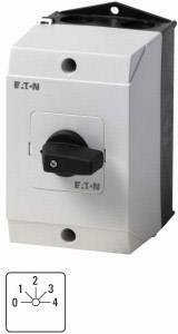 Un système de commutation gris avec bouton rotatif, gradué de 0 à 4. Adapté pour une utilisation dans des applications industrielles ou électriques.