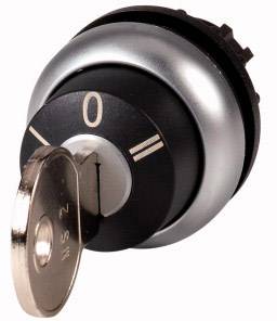 Eaton 111774 M22-WRS3-MS3 Tête de commande à clé collerette plastique clé noir 1 pc(s)