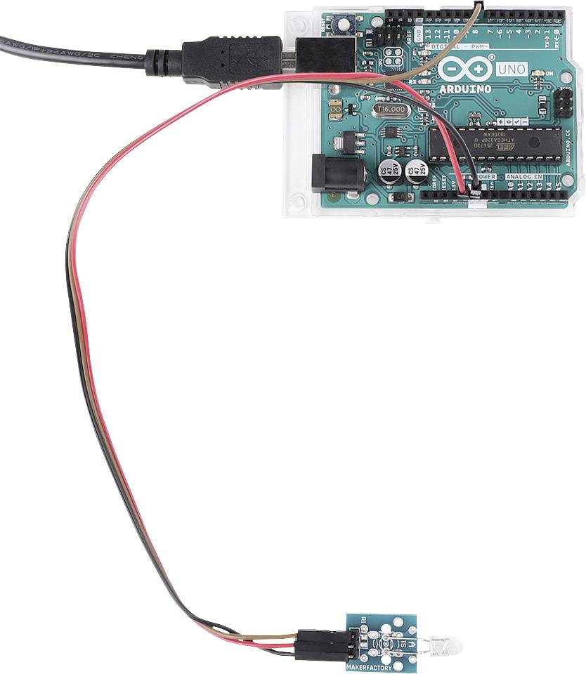 MAKERFACTORY MF-6402120 Émetteur IR 1 pc(s)