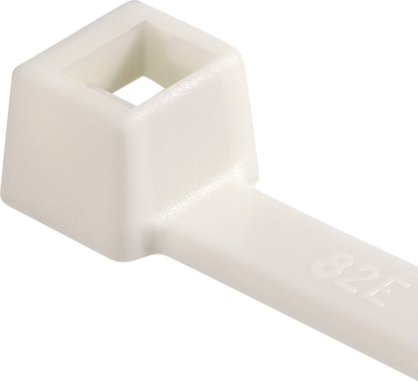 HellermannTyton 111-91819 T18R-PA66V0-WH Serre-câble blanc 100 pc(s)