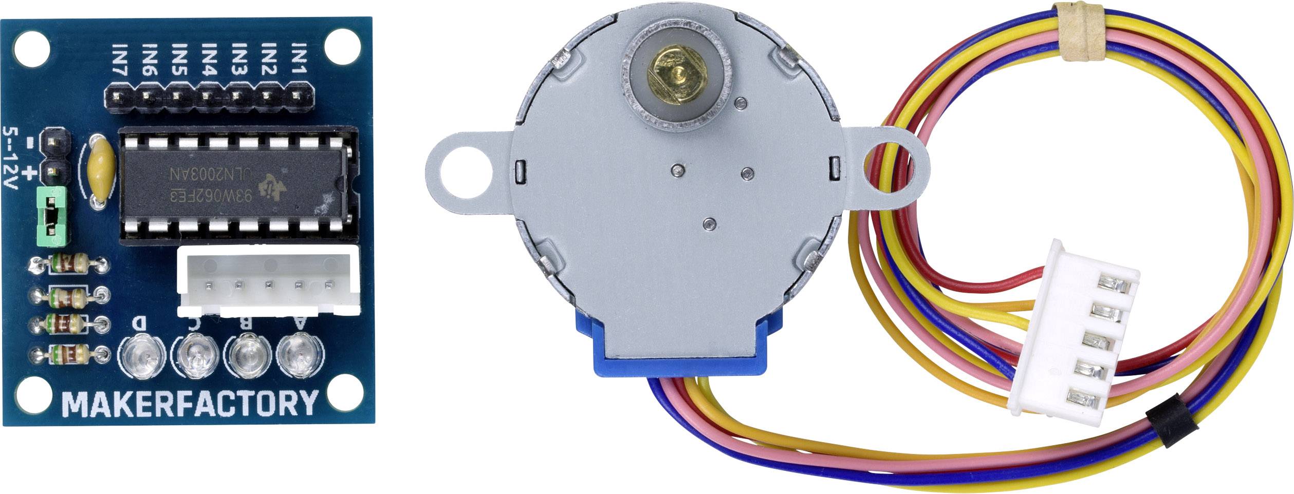 MAKERFACTORY Module de commande de moteur pas à pas MF-6402411 Moteur pas-à-pas 1 pc(s)