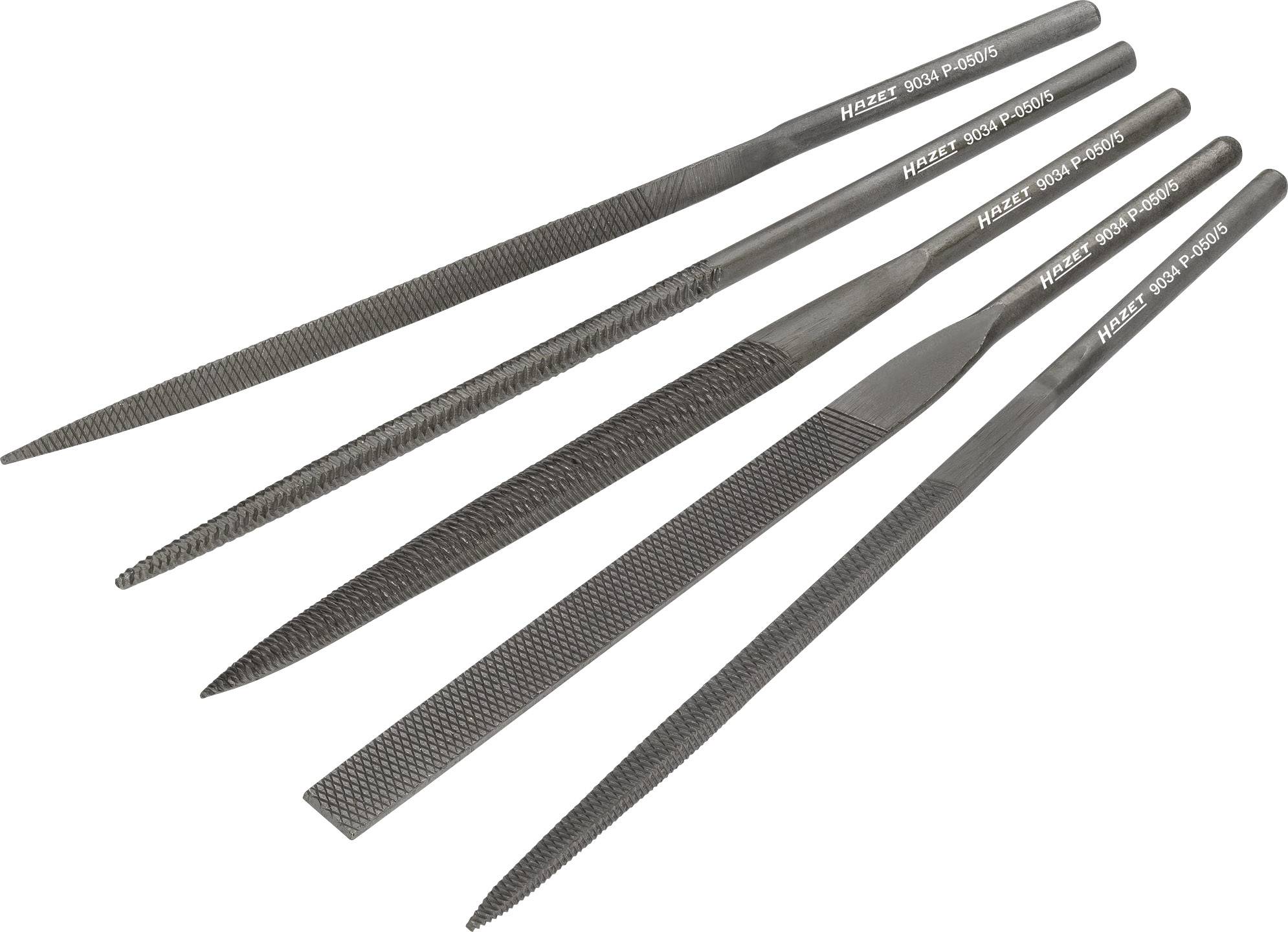 Hazet 9034P-050/5 Jeu de limes Hazet, 5 pièces 9034P-050/ 1 pc(s)