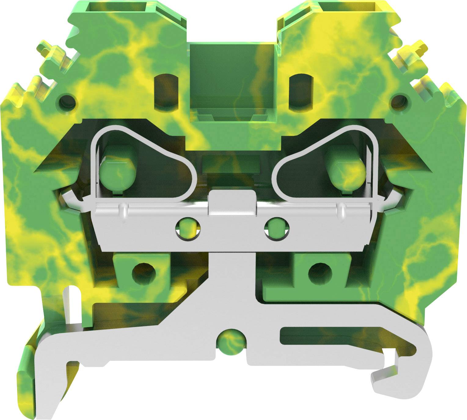 Degson WS6-SD-PE-01P-1C-00A(H) Borne pour conducteur de protection borne à ressort vert, jaune