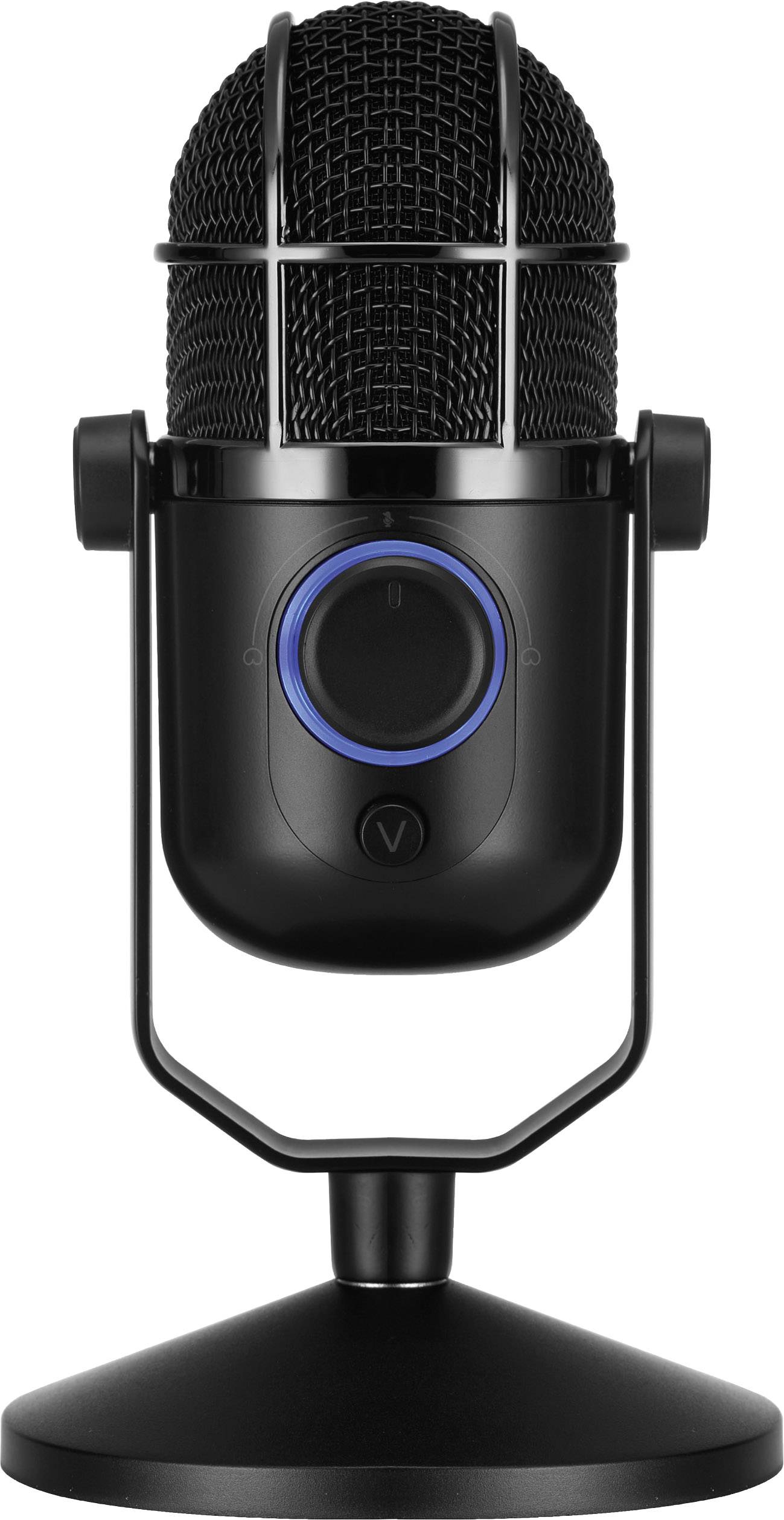 Thronmax M3 Sur pied Micro de studio USB Type de transmission (détails):filaire pied, avec câble USB-C®, audio, stéréo (jack 3.5