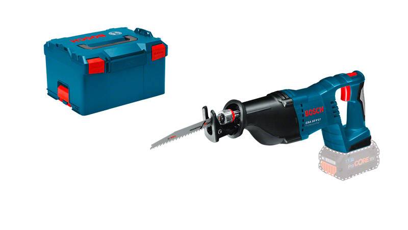 Bosch Professional GSA 18 V-LI Scie sabre sans fil 060164J007 + mallette, sans batterie 18 V