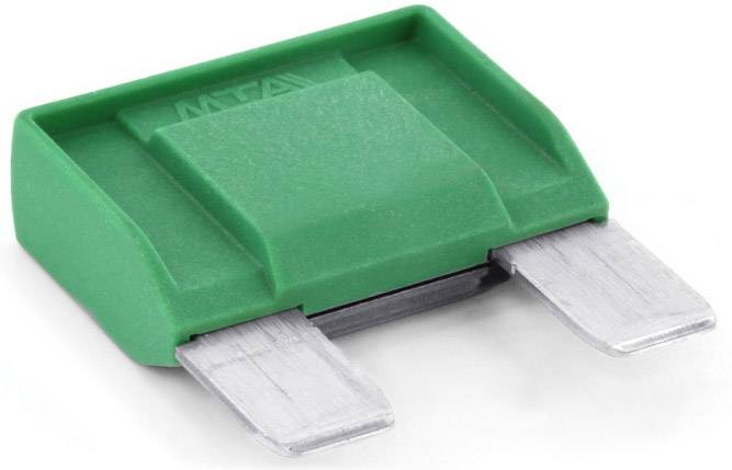 TRU COMPONENTS 8551196 Maxi fusible plat 30 A vert