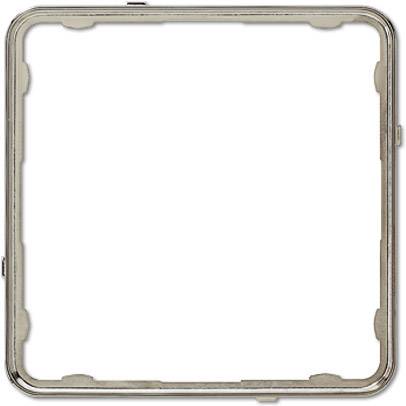 Jung simple Cadre acier inoxydable CDP81ES 1 pc(s)