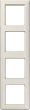 Jung x4 Cadre blanc crème AS584 1 pc(s)