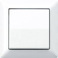 Jung simple Insert Bouton-poussoir blanc-alpin AS590WW 1 pc(s)