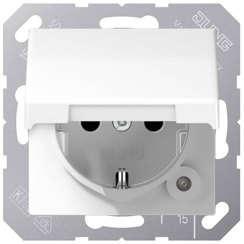 Jung simple Insert Prise 2P+T blanc-alpin AS1520KLWW 1 pc(s)