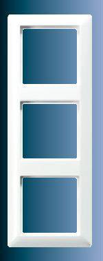 Jung x3 Cadre blanc crème AS583 1 pc(s)
